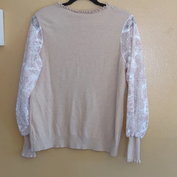 Sioni Milano‎ light sweater, Ivory color large - Picture 6 of 9